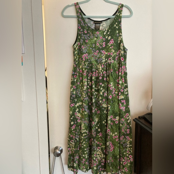 Nooworks Rayon Naomi Garden Midi Dress - Picture 1 of 3
